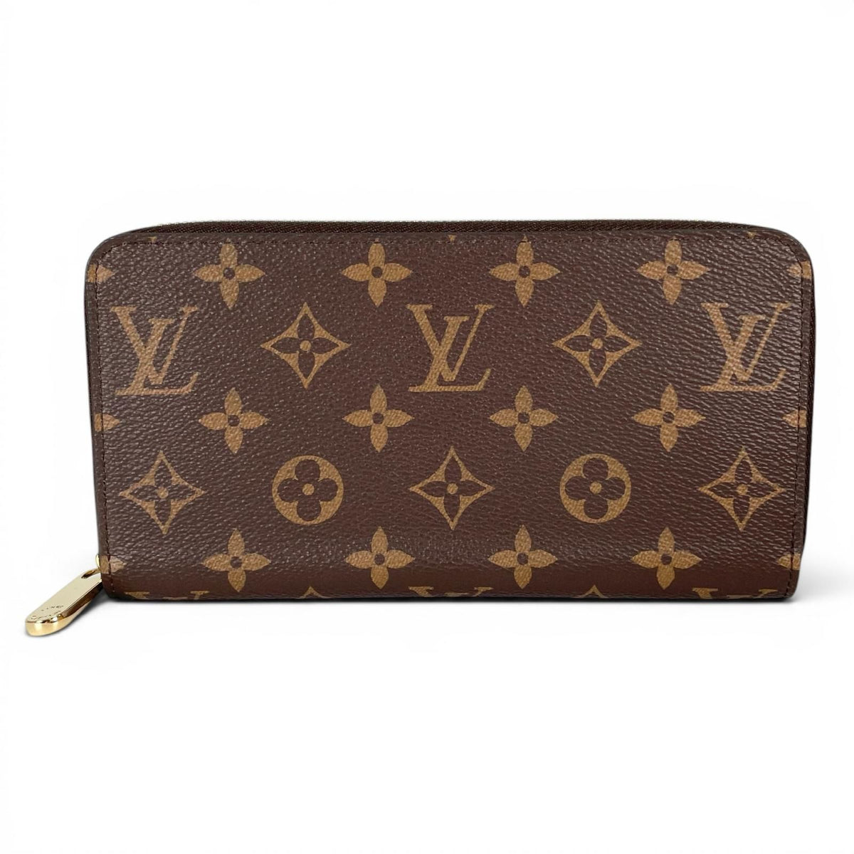 Louis Vuitton Zippy Wallet Monogram Canvas Brown French