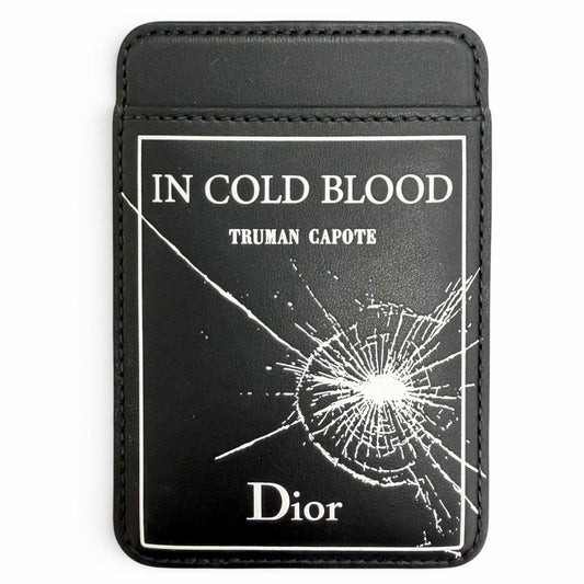 Dior Summer Collection In Cold Bifold Magnet Card Holder