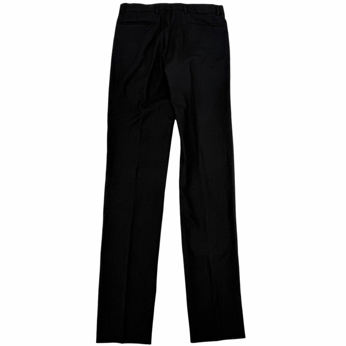 Dior Homme Wool Single Trousers Black 44 Pants — view 2