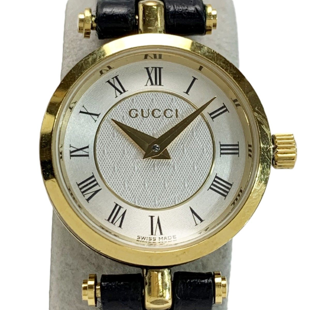 Gucci Sherry Line Gold Watch Quartz Leather
