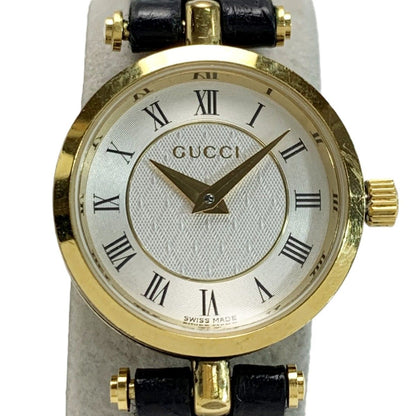 Gucci Sherry Line Gold Watch Quartz Leather