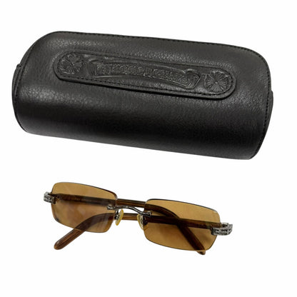 Chrome Hearts Three Bob 925 Rimless Two Point Cross Temple Eyewear Sunglasses — view 2