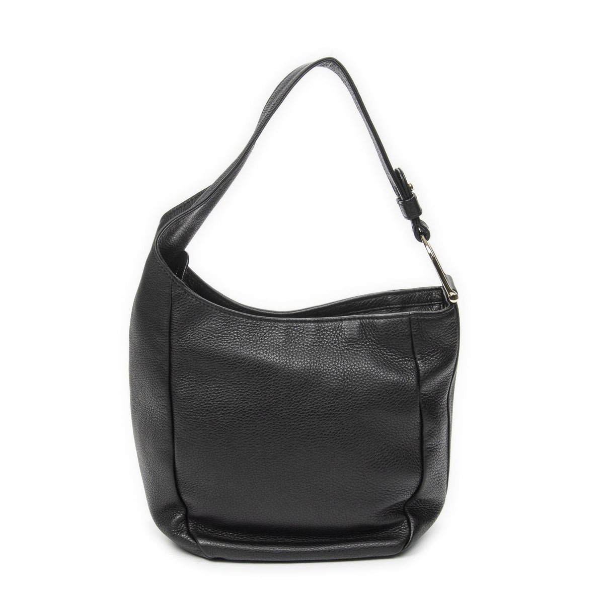 Gucci Small Greenwich Hobo Black Grain Calfskin Leather — view 5