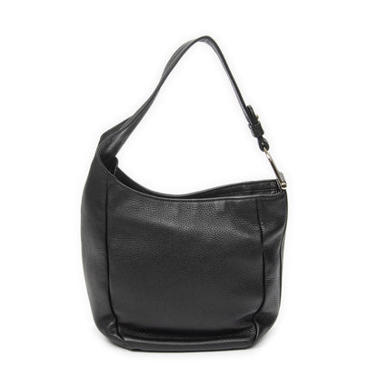 Gucci Small Greenwich Hobo Black Grain Calfskin Leather — view 5