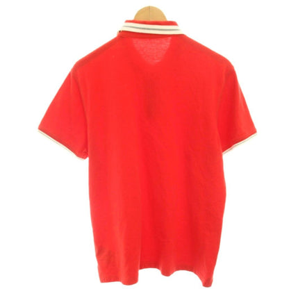 Moncler Polo Shirt Top Short Sleeve L Red 00 HN — view 2