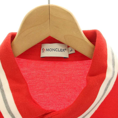 Moncler Polo Shirt Top Short Sleeve L Red 00 HN — view 3