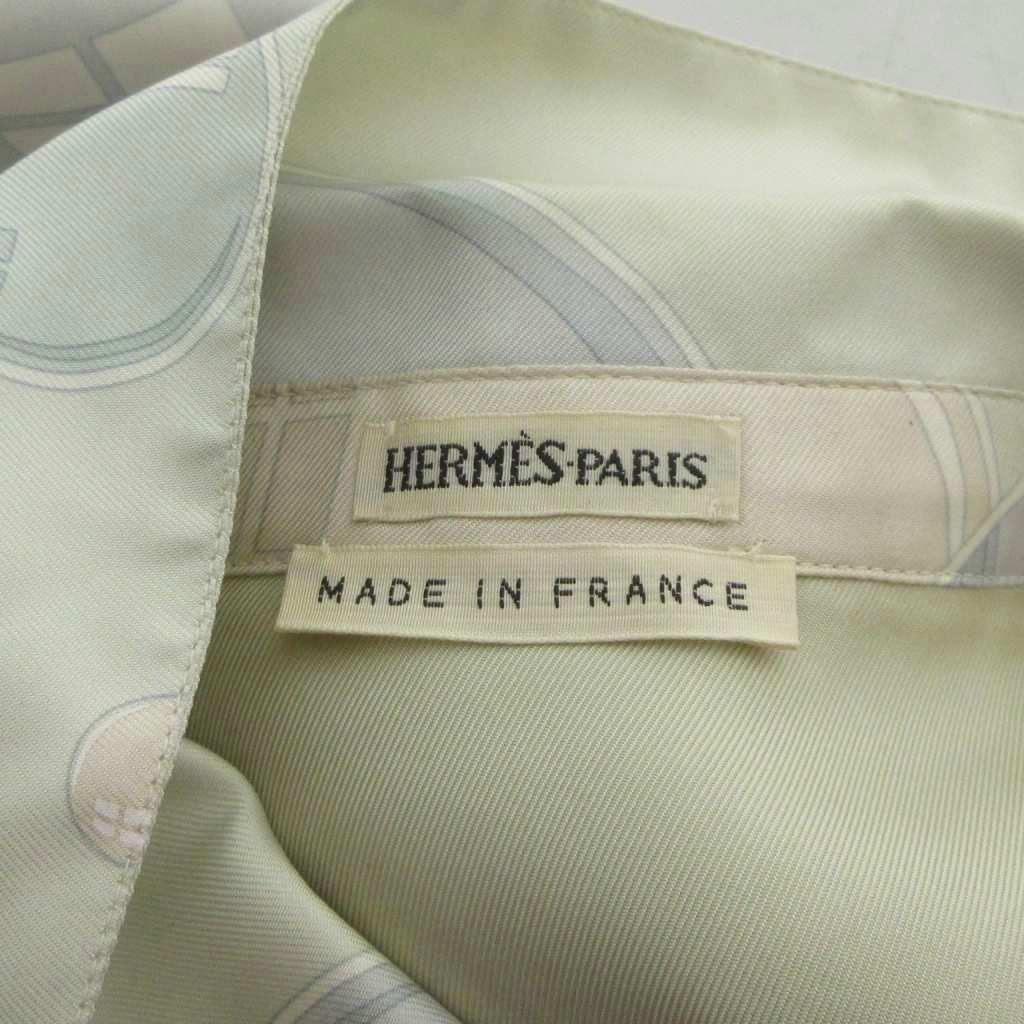 Hermes Martin Margiela Era Bal de Bulles Soap Bubble Shirt Blouse Long Sleeve — view 6