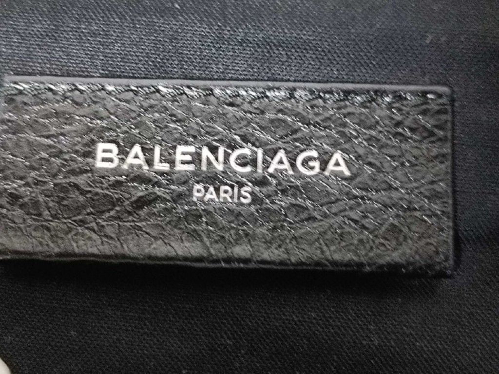 Balenciaga Clutch City Black Leather Silver — view 6