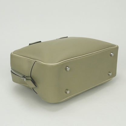 Hermes Plume 28 Tote Swift Sauge Cles Craie Green Beige Silver Handbag Veau — view 6