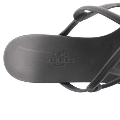 Hermes Egerie Sandals Black — view 5