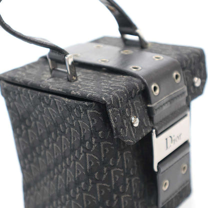 Dior Trotter Canvas Vanity Bag Black — view 7