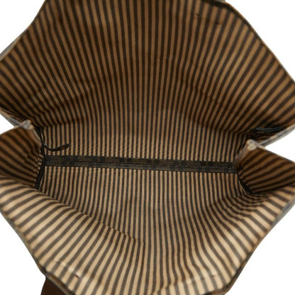 Fendi Zucca Tote Bag Brown Leather — view 8