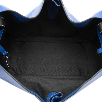 Loewe Anagram Hammock Small 2-Way Shoulder Bag Blue Leather — view 4
