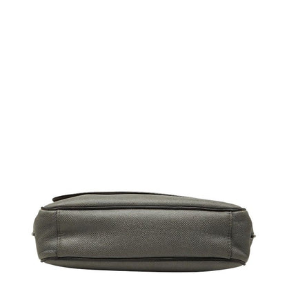 Louis Vuitton Taiga Roman PM Crossbody Shoulder Bag Glacier Gray Leather — view 3