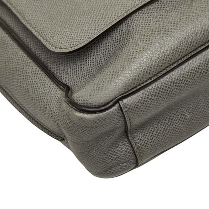 Louis Vuitton Taiga Roman PM Crossbody Shoulder Bag Glacier Gray Leather — view 5