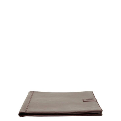 Gucci Document Case Wine Red Bordeaux Leather 1 Shoulder Bag — view 3