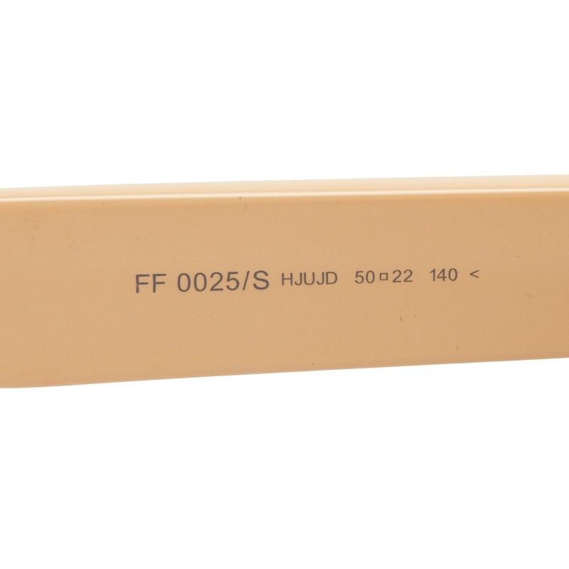 Fendi Cat Eye Gradient Sunglasses Beige Brown Acetate Eyewear — view 5