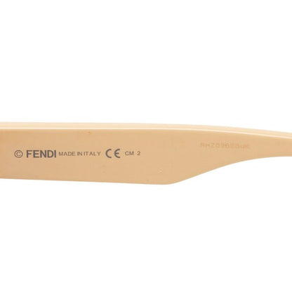 Fendi Cat Eye Gradient Sunglasses Beige Brown Acetate Eyewear — view 6