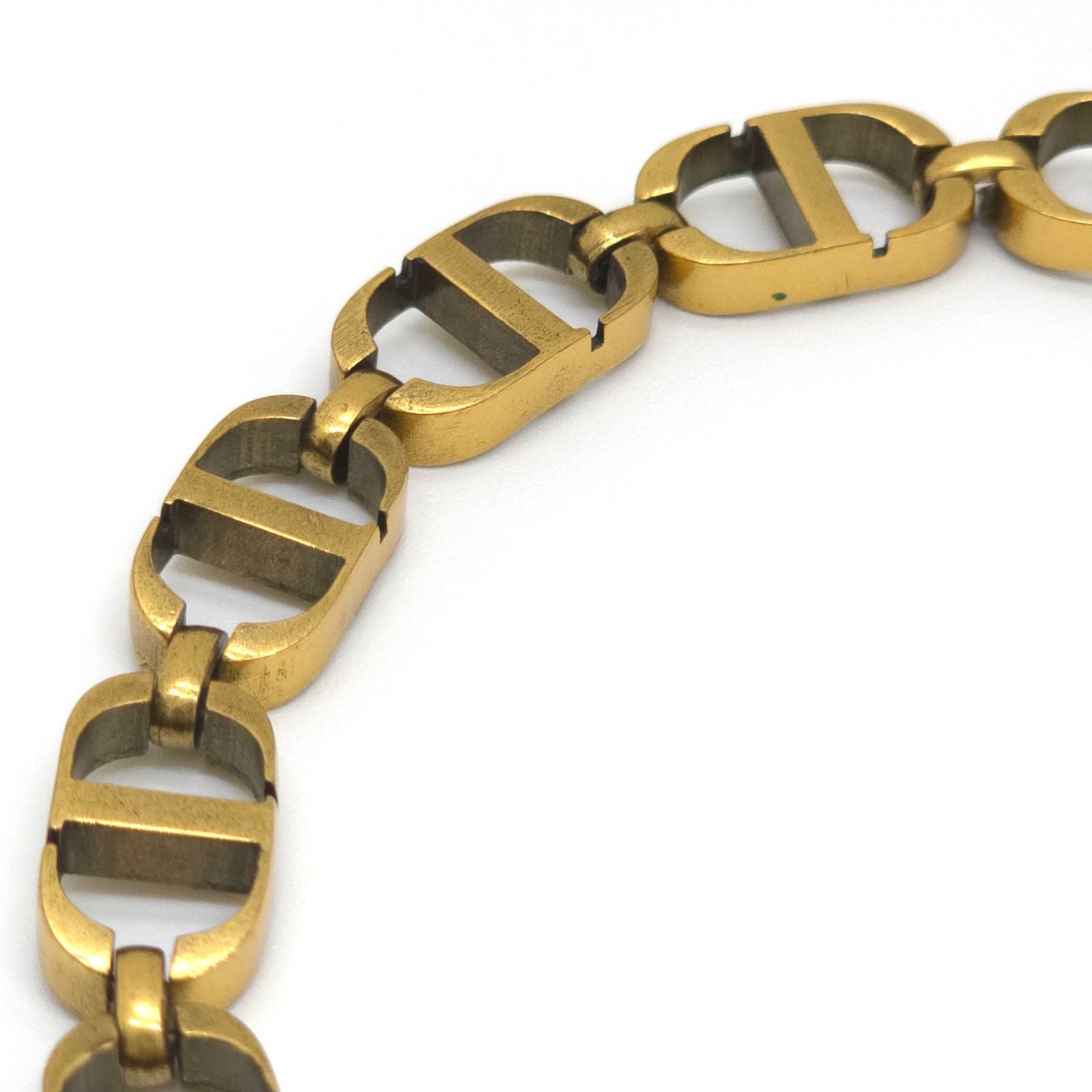 Dior 30 Montaigne Short Necklace Choker 30.5 37 CD Signature Gold — view 3