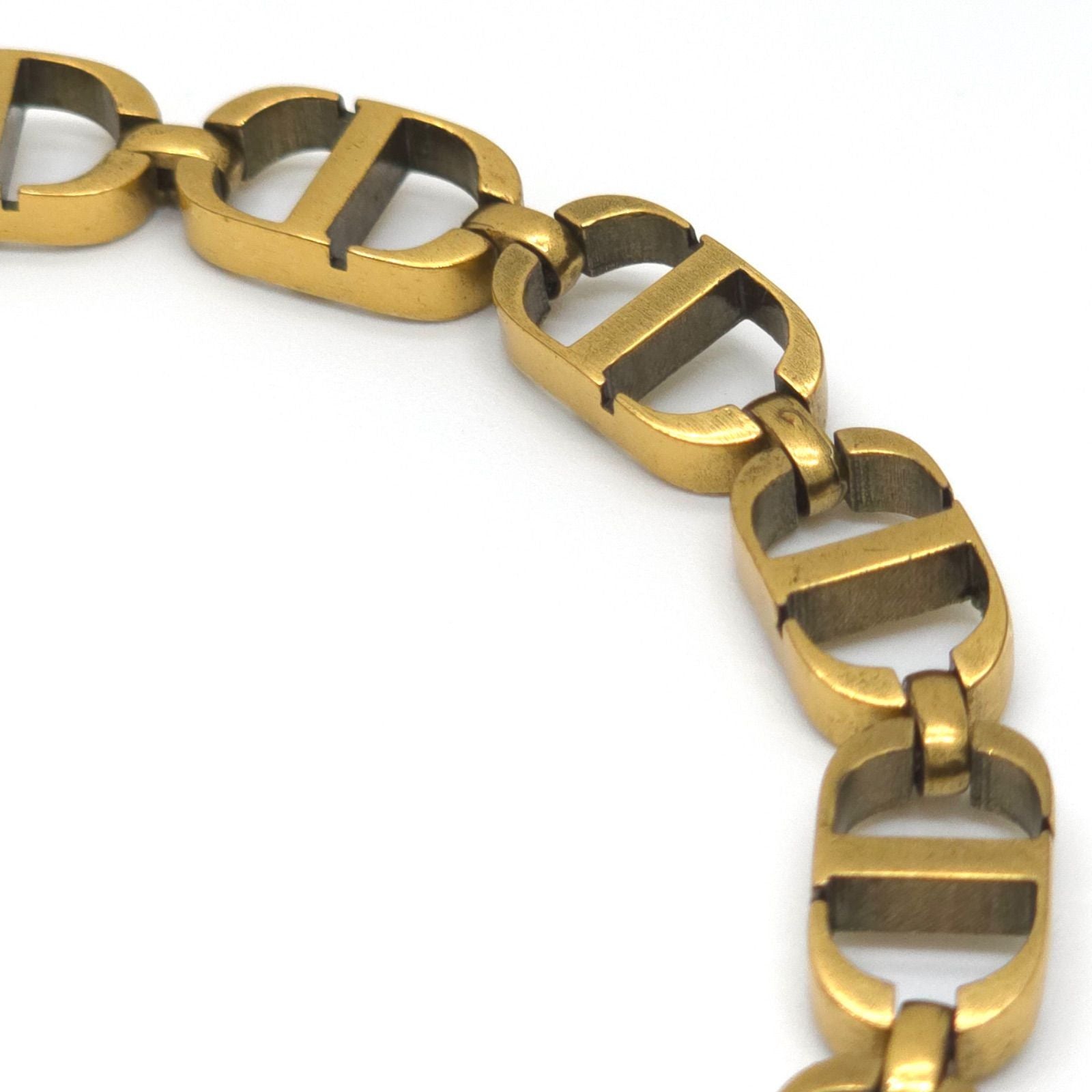 Dior 30 Montaigne Short Necklace Choker 30.5 37 CD Signature Gold — view 4