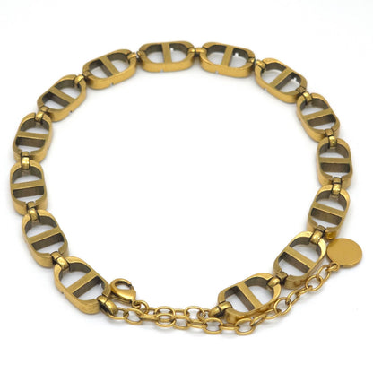 Dior 30 Montaigne Short Necklace Choker 30.5 37 CD Signature Gold — view 7