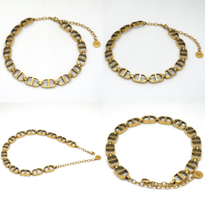 Dior 30 Montaigne Short Necklace Choker 30.5 37 CD Signature Gold — view 2
