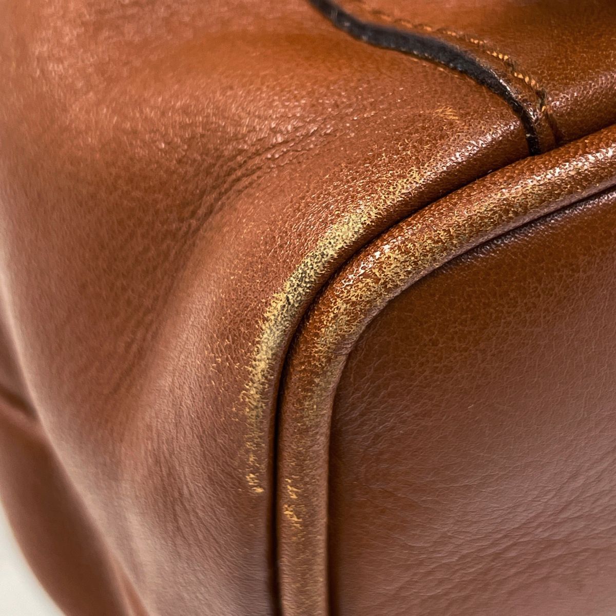 Gucci Bamb Backpack Leather Brown — view 4