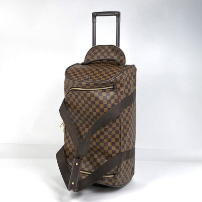 Louis Vuitton Neo Eole 55 Boston Bag Carry Case Damier Brown — view 3
