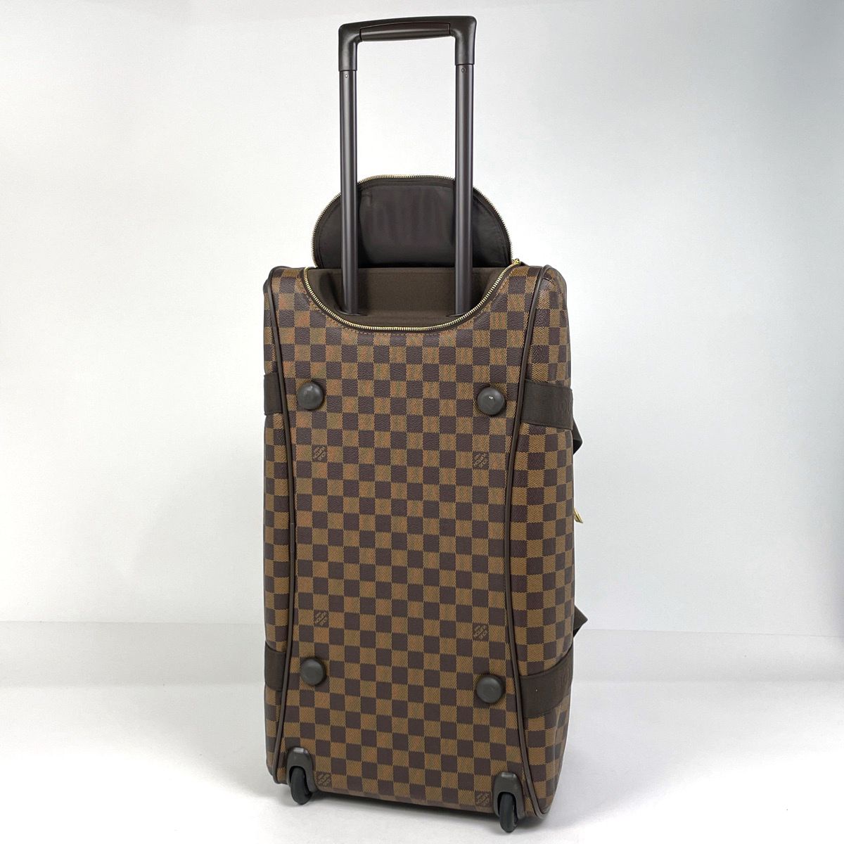 Louis Vuitton Neo Eole 55 Boston Bag Carry Case Damier Brown — view 4