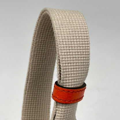 Gucci GG Pattern Belt Bag North Face Collaboration Canvas Beige Orange — view 6