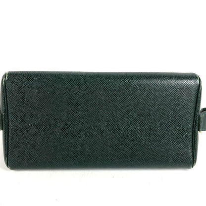 Louis Vuitton Pouch Trousse PM Taiga Leather Epi Sea Green — view 3