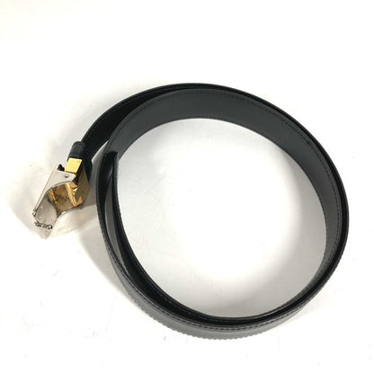 Cartier Belt Santos Logo Leather Black — view 5