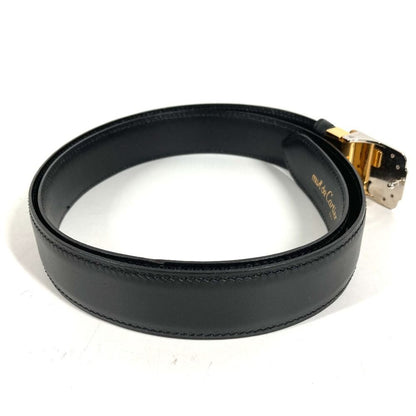 Cartier Belt Santos Logo Leather Black — view 4