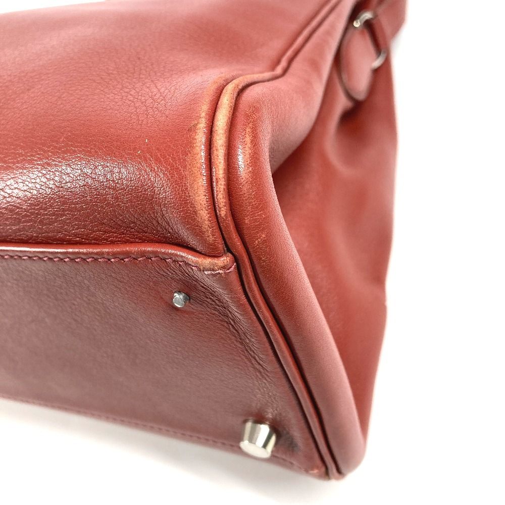 Hermes Shoulder Bag Kelly Sports MM Leather Brown — view 6
