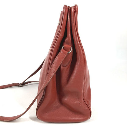 Hermes Shoulder Bag Kelly Sports MM Leather Brown — view 3