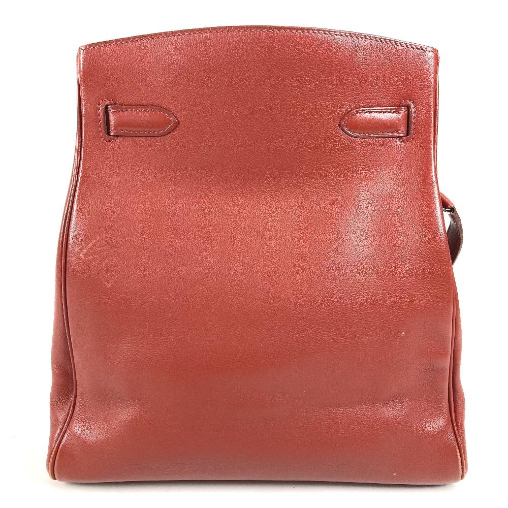 Hermes Shoulder Bag Kelly Sports MM Leather Brown — view 2