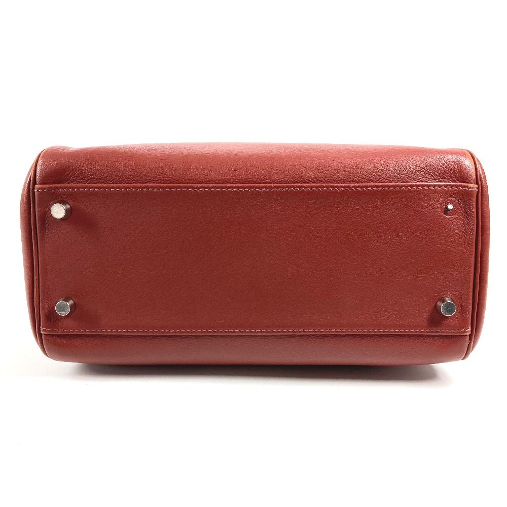 Hermes Shoulder Bag Kelly Sports MM Leather Brown — view 5