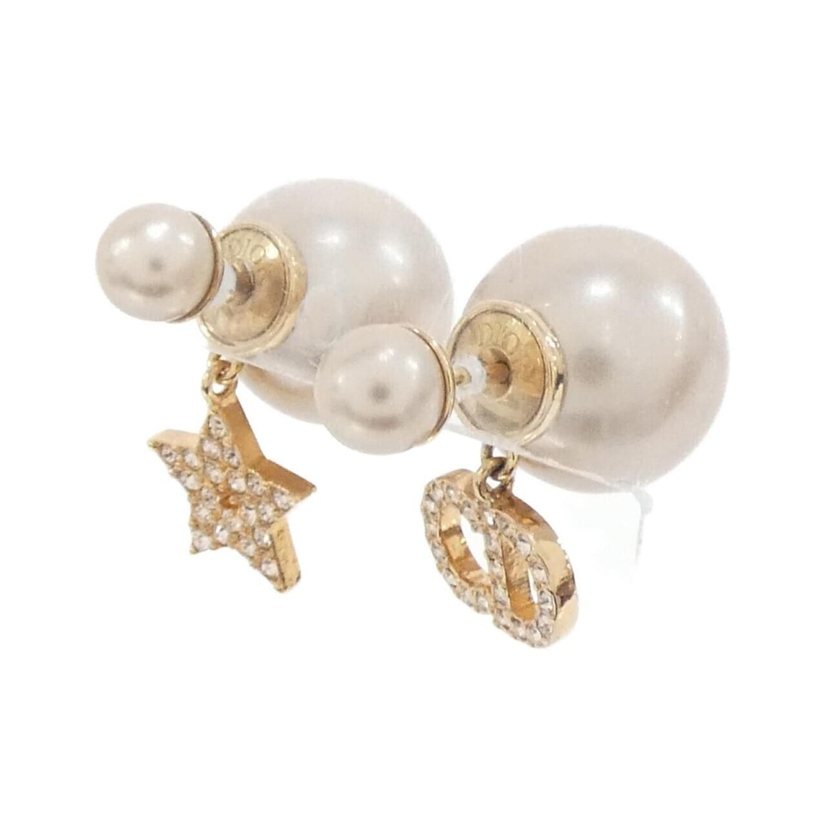 Dior Tribal Earrings Pink — view 2
