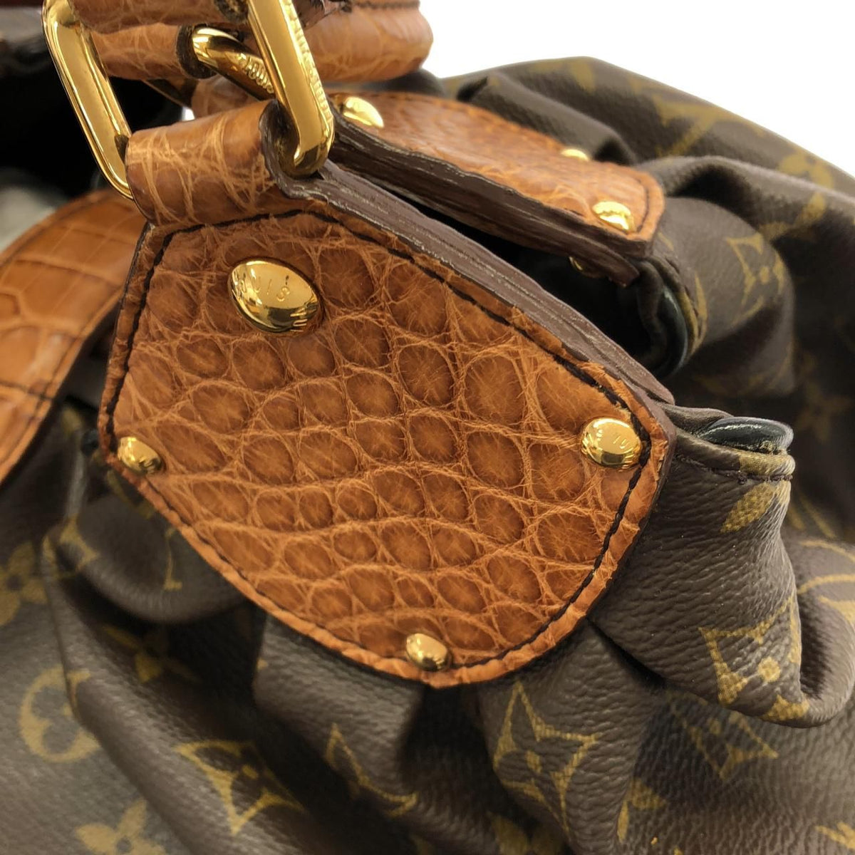 Louis Vuitton Monogram Exotic Leather x L Shoulder Bag — view 5