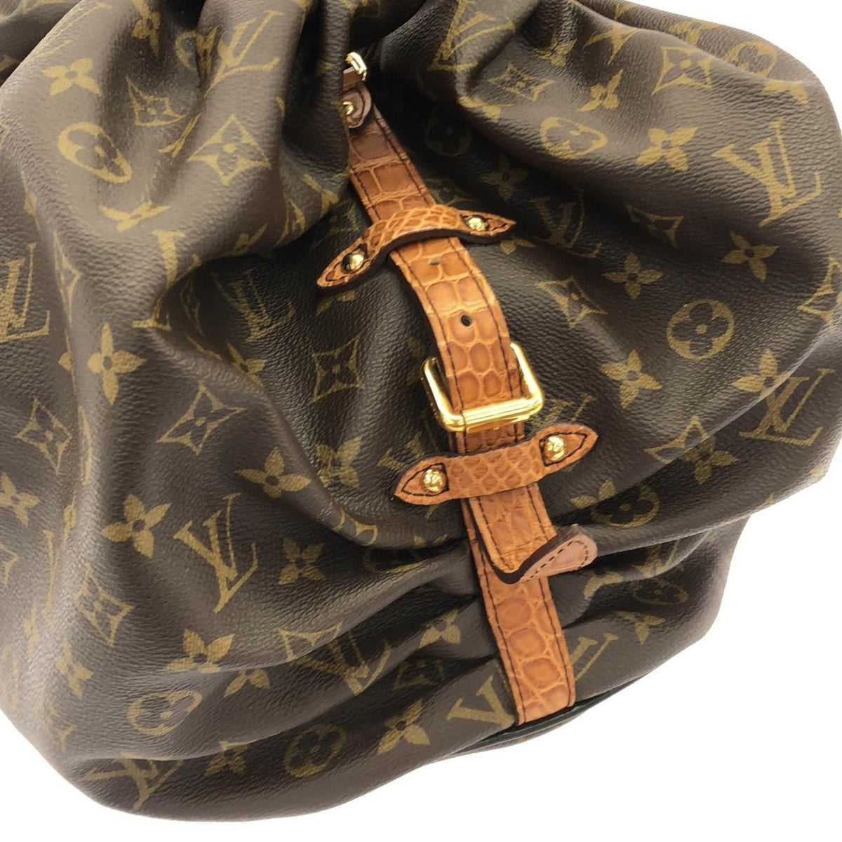 Louis Vuitton Monogram Exotic Leather x L Shoulder Bag — view 6