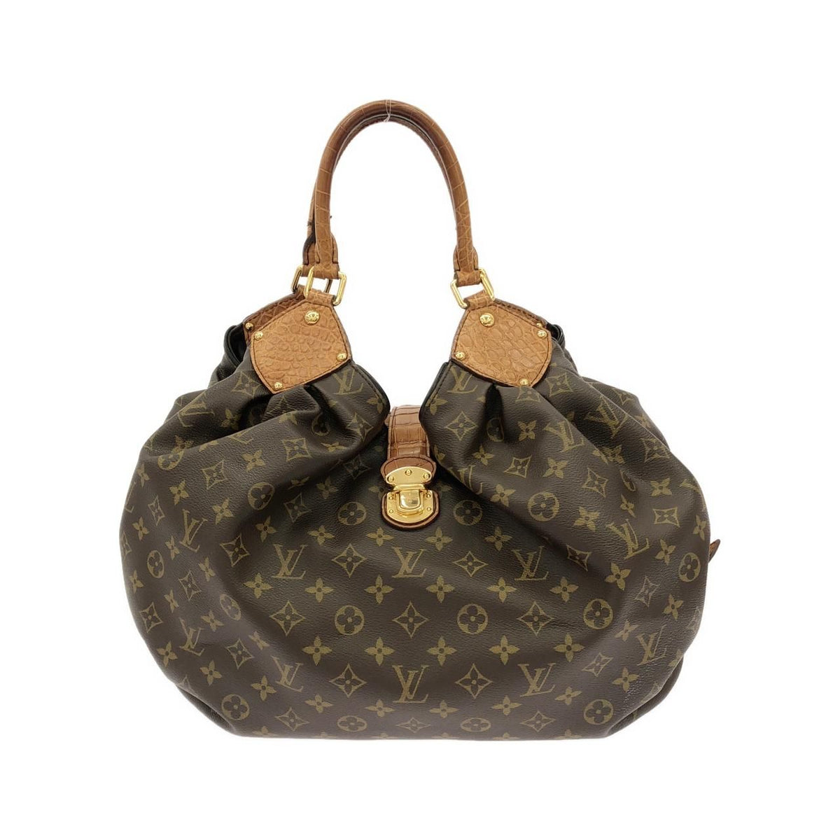 Louis Vuitton Monogram Exotic Leather x L Shoulder Bag