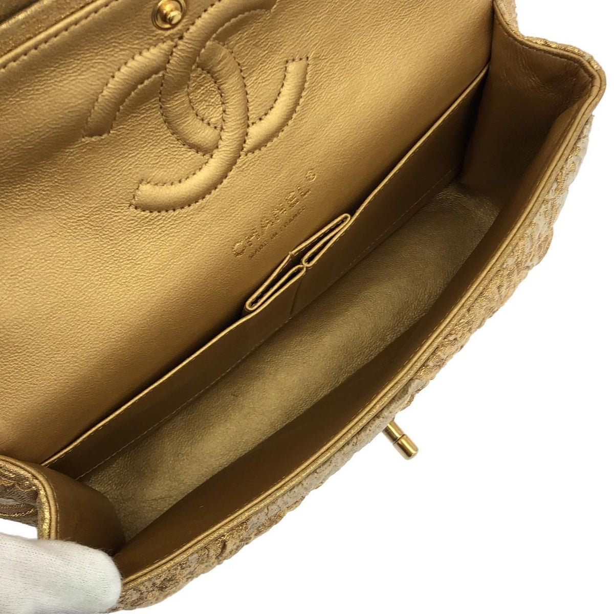 Chanel Shoulder Bag Beige — view 7