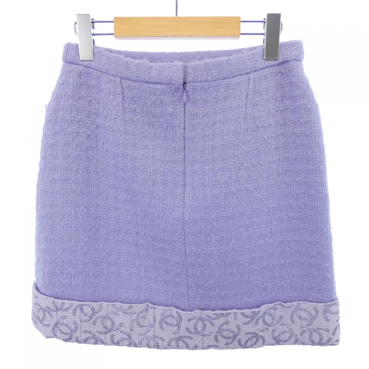 Chanel Skirt Purple — view 2