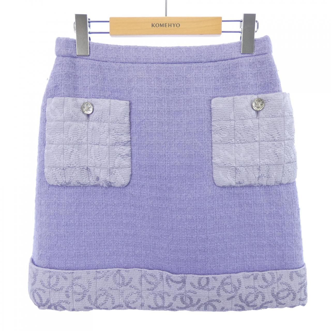 Chanel Skirt Purple