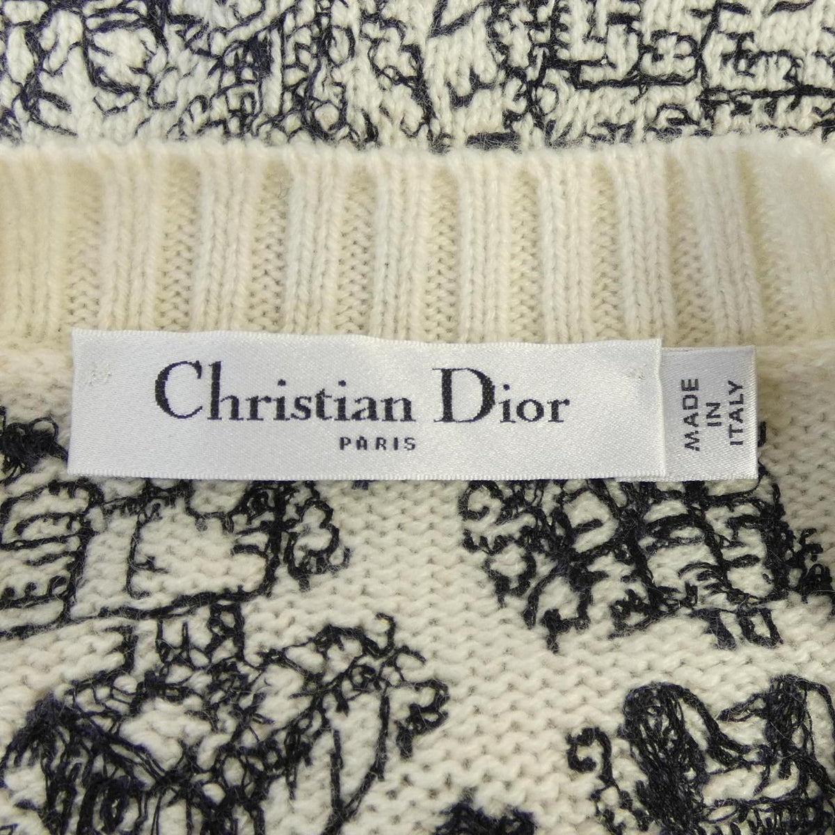 Dior Knit Sweater Beige — view 4