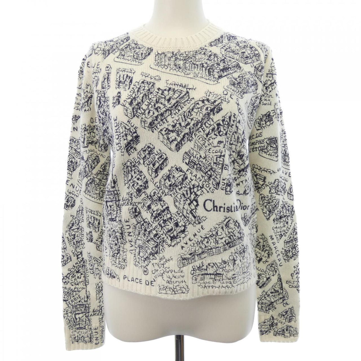 Dior Knit Sweater Beige