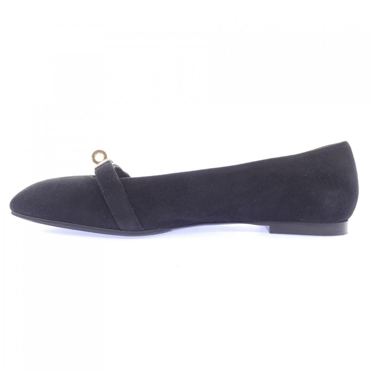Hermes Bilbao Kelly Buckle Flat Shoes — view 2