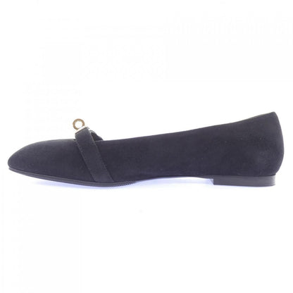 Hermes Bilbao Kelly Buckle Flat Shoes — view 2