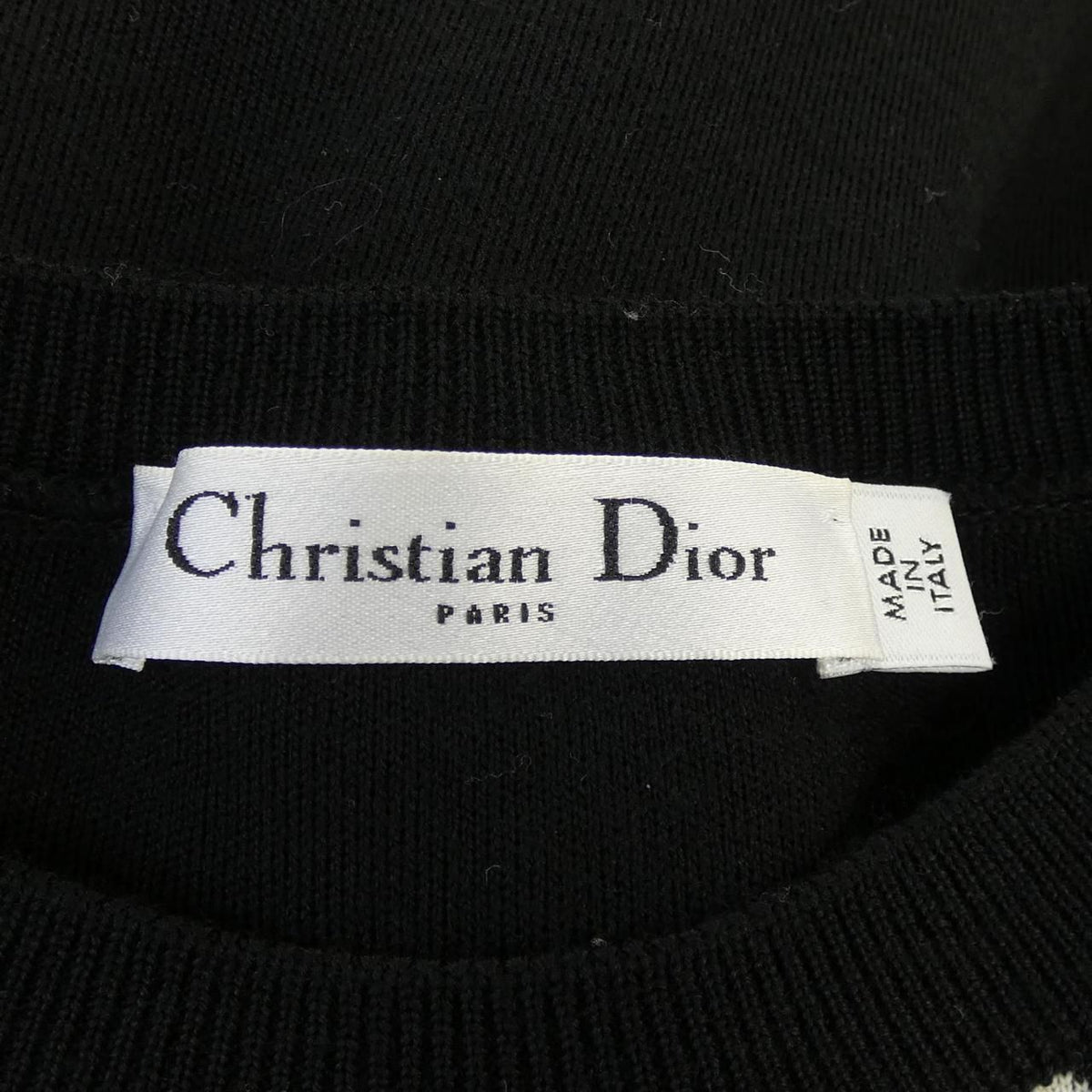 Dior Knit Sweater Black — view 4