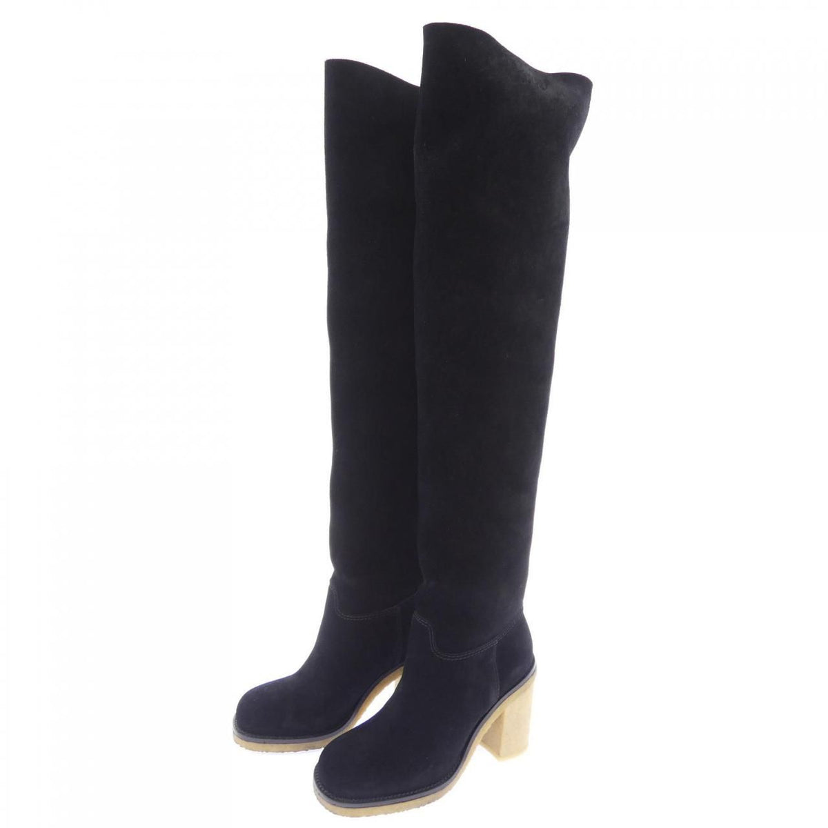 Chanel Long Boots Black — view 3